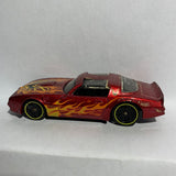 Red Flames '77 Pontiac Firebird Hot Wheels Diecast Car