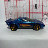 Blue Lancia Stratos HW Race Hot Wheels Diecast Car