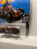 Red Moto Wing Rod Squad GHD31 D7C5 2018 Long Card Hot Wheels Diecast Car