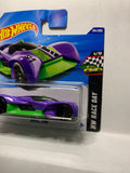 Purple Futurismo HW Race Day HYX89 N521 2024 Short Card Hot Wheels Diecast Car