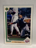 # 212 Brian Harper  Minnesota Twins 1991 UD Baseball card