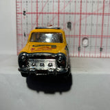 Yellow Mini Cooper Express Wheels Unbranded Diecast Car
