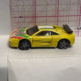 Yellow Ferrari F355 Challenge 1999 Hot Wheels Diecast Car