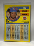 # 152 Howard Johnson  New York Mets 1991 Fleer Baseball card
