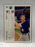 # 664 Mike Simms  Houston Astros 1991 UD Baseball Cards