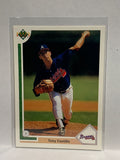 # 458 Tony Castillo  Atlanta Braves 1991 UD Baseball card