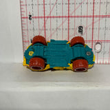 Yellow Sting Rod II Dino Riders Hot Wheels Diecast Car