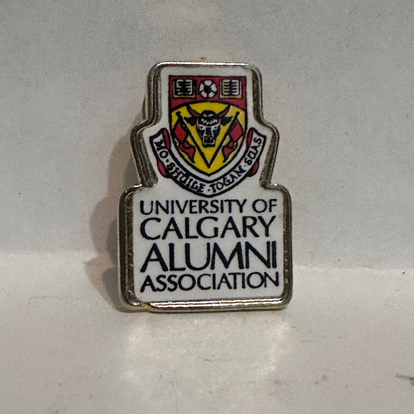 University of Calgary Alumni Association Logo  Lapel Pin