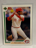 # 353 Barry Larkin  Cincinnati Reds 1991 UD Baseball card