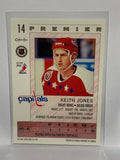 # 14 Keith Jones  Washington Capitals 92-93 O-Pee-Chee Premier Hockey Cards