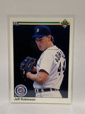 # 552 Jeff Robinson  Detroit Tigers 1990 UD Baseball Cards