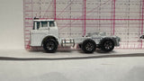 White Transport Truck Yatming Diecast Car
