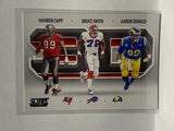 # 3D7 Warren Sapp Bruce Smith Aaron Donald 3D  2021 Score Football Cards