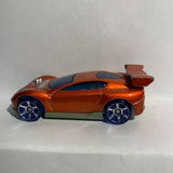 Orange Nolo's Synkro AcceleRacers 2005 Mcdonalds Hot Wheels Diecast Car
