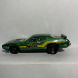Green '71 Plymouth Road Runner V5294 HW Workshop Hot Wheels Diecast Car