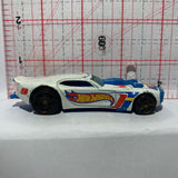 White Nitro Doorslammer Race Team Hot Wheels Diecast Car