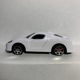 White Sports Racer Unbranded Diecast Car