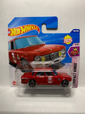 Red Alfa Romeo Givilia T1 Super Compact Kings HYW40 N521 2024 Short Card Hot Wheels Diecast Car
