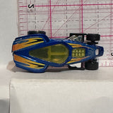 Blue Brutalistic 2006 Mcdonalds Hot Wheels Diecast Car