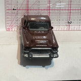 Brown Sheriff 1957 GMC Stepside MB985 2015 1:66 Matchbox Diecast Car