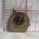 Cowboy Riding an Armadillo  Lapel Pin