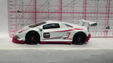White Lamborghini Huracan LP 620-2 Super Trofeo DHP02 2016 Hot Wheels Diecast Car