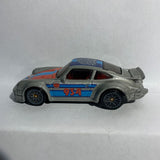 Silver Porsche 934 Turbo RSR Night Burnerz Hot Wheels Diecast Car
