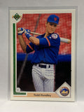 # 440 Todd Hundley  New York Mets 1991 UD Baseball card