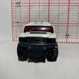 White HWPD Rockster Police 2003 Hot Wheels Emergency Diecast Car
