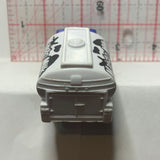 Blue White Maisto Milk Utility Van Maisto Farm Diecast Car