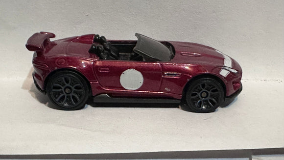 Red '15 Jaguar F-Type Project 7 ©2015 Hot Wheels Diecast Car