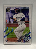# 151 Evan White  Seattle Mariners 2021 Topps Series One Baseball Cards
