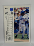 # 526 Chris Gwynn  Los Angeles Dodgers 1990 UD Baseball Cards
