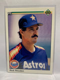 # 504 Rick Rhoden  Houston Astros 1990 UD Baseball Cards
