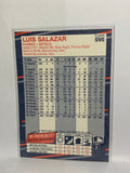 # 595 Luis Salazar  San Diego Padres 1988 Fleer Baseball Cards