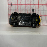 Yellow Happy Birthday MX48 Turbo Hot Wheels Diecast Car