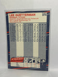 # 374 Lee Guetterman  Seattle Mariners 1988 Fleer Baseball Cards