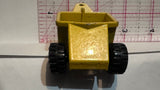 Yellow construction Earth Mover Trailer Unbranded Diecast Car