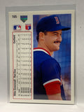 # 165 Mike Greenwell  Boston Red Sox 1991 UD Baseball Cards