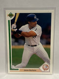 # 485 Jesse Barfield  New York Yankees 1991 UD Baseball card