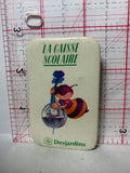La caisse Scolaire Bee Quarter Logo Desjardins  Button Pinback