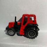 Red 9131 Farm Tractor Welly Diecast Car