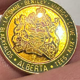 Lacombe County Coat of Arms  Lapel Pin