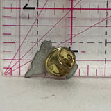 Flame Flower Logo Design  Lapel Pin