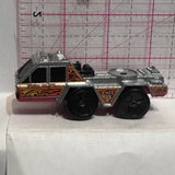 Silver Unit 31 Fire Truck Flame Stopper Hot Wheels Diecast Car