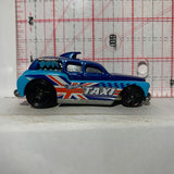 Blue Taxi Cockney Cab II Hot Wheels Diecast Car