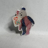 Ty Tennie Beanie Babies Bear  Lapel Pin