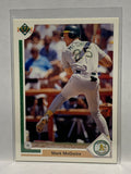 # 174 Mark McGwire  Oakland Athletics 1991 UD Baseball Cards