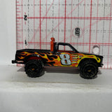 Black Flames #8 Chevy S-10 Pickup Truck Hot Wheels Diecast Car
