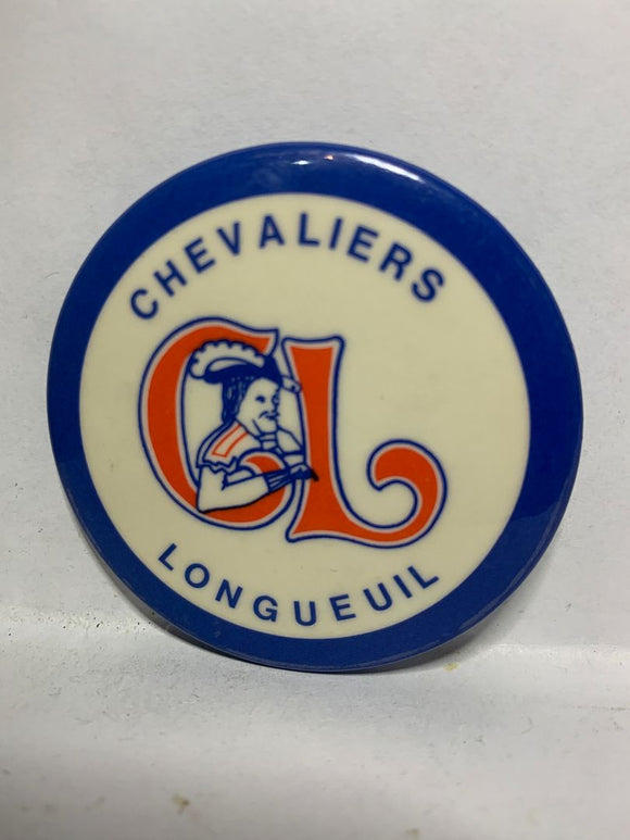 Chevaliers CL Longueuil Logo  Button Pinback